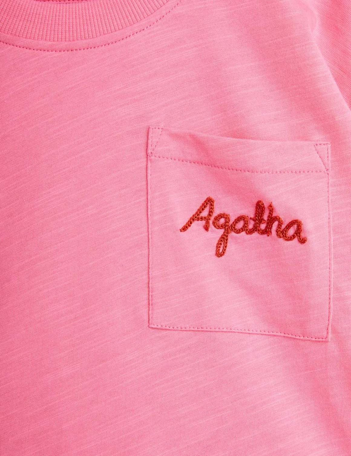 Agatha Broderad Långärmad T-shirt