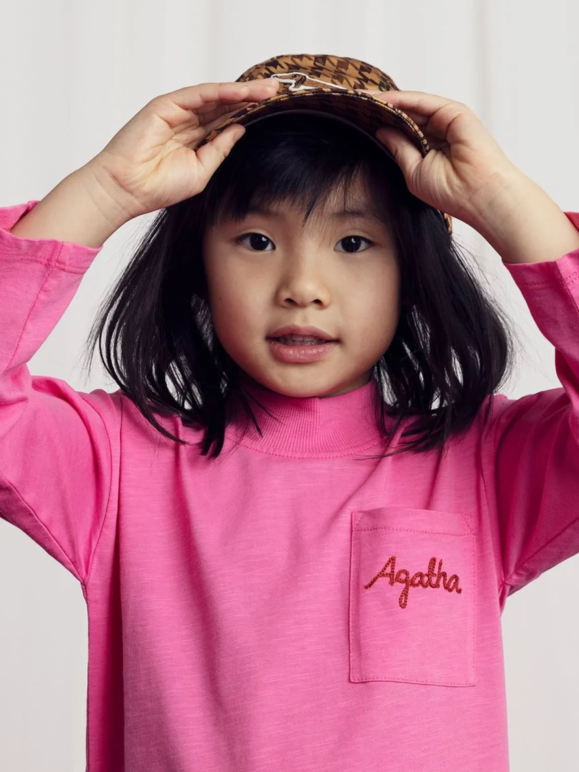 Agatha Broderad Långärmad T-shirt