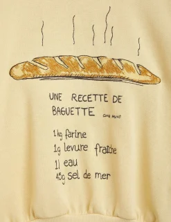 Baguette Broderad Sweatshirt