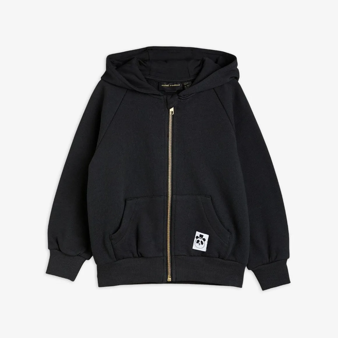 Basic Hoodie med Dragkedja