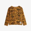 Basic Leopard Långärmad T-shirt