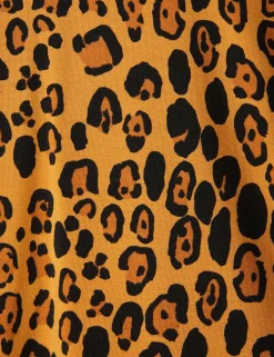 Basic Leopard Långärmad T-shirt