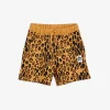 Basic leopard sweatshorts