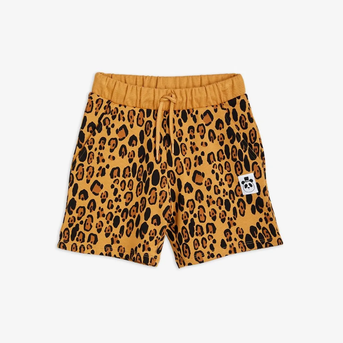 Basic leopard sweatshorts