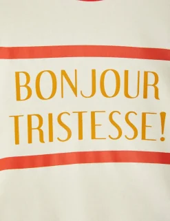 Bonjour Tristesse T-Shirt Röd