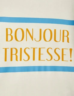 Bonjour Tristesse T-Shirt Blå