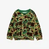 Camo Velour Sweatshirt