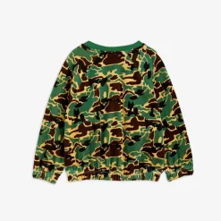 Camo Velour Sweatshirt