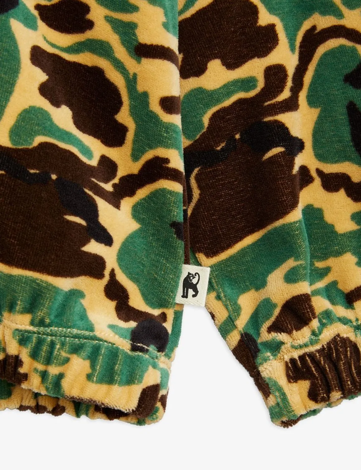 Camo Velour Sweatshirt