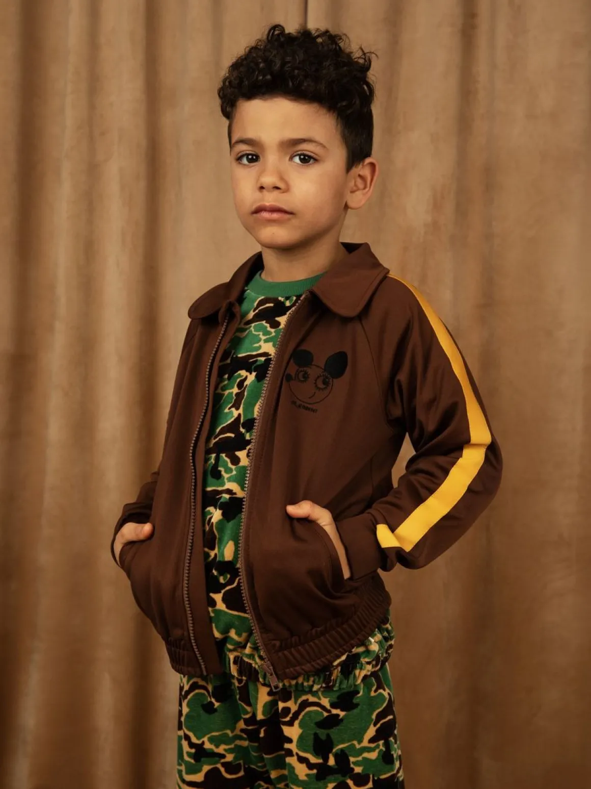 Camo Velour Sweatshirt