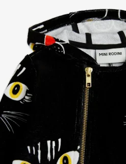 Cat Face Onesie i Velour