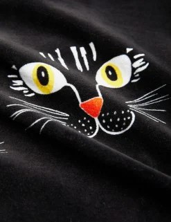 Cat Face Velourbyxor