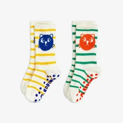 Cats strumpor med halkskydd 2-pack