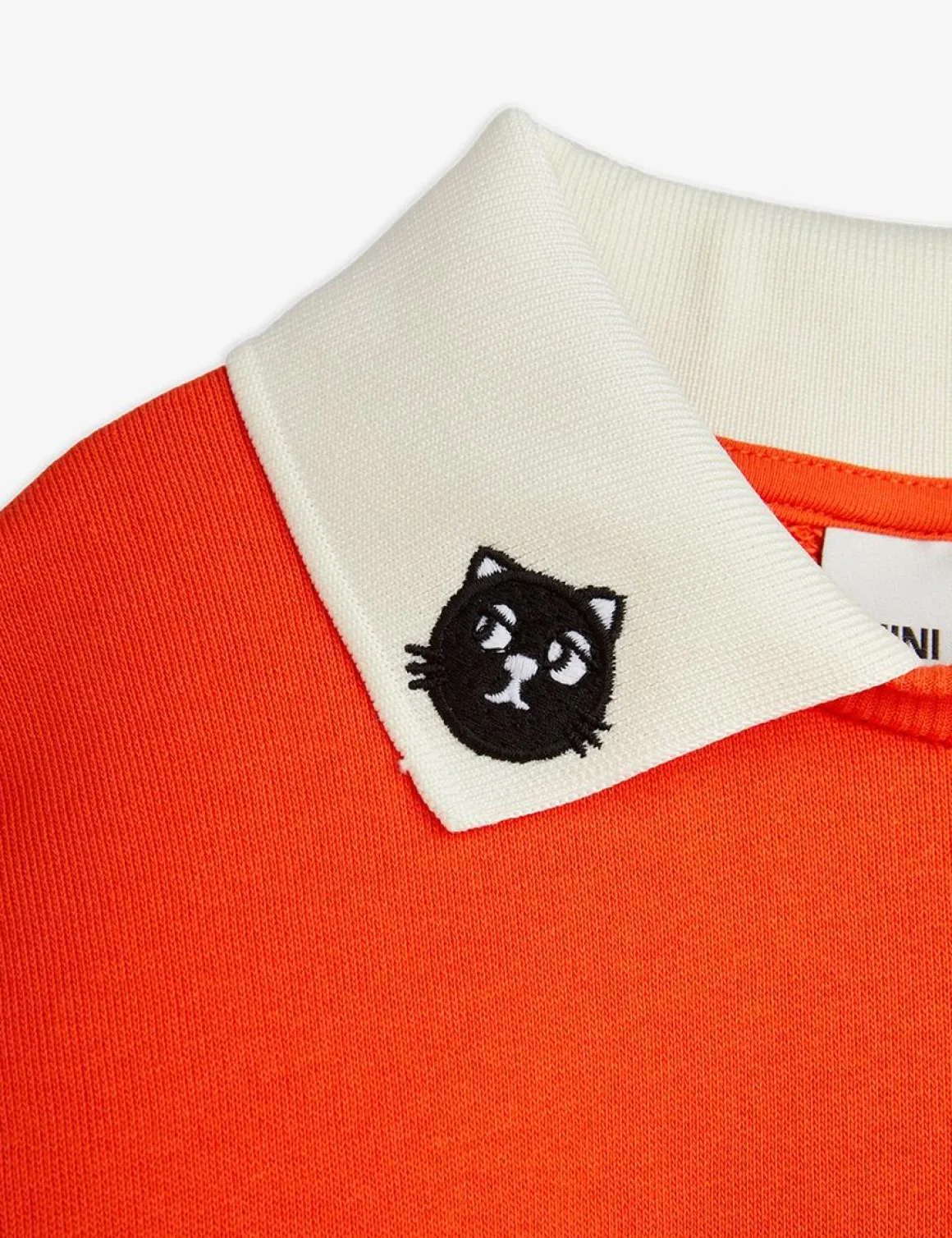 Cats sweatshirt med krage