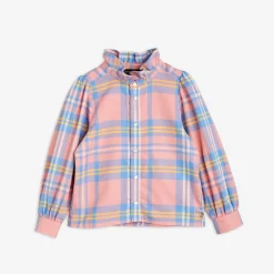 Check Vävd Flanellblus
