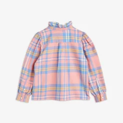 Check Vävd Flanellblus