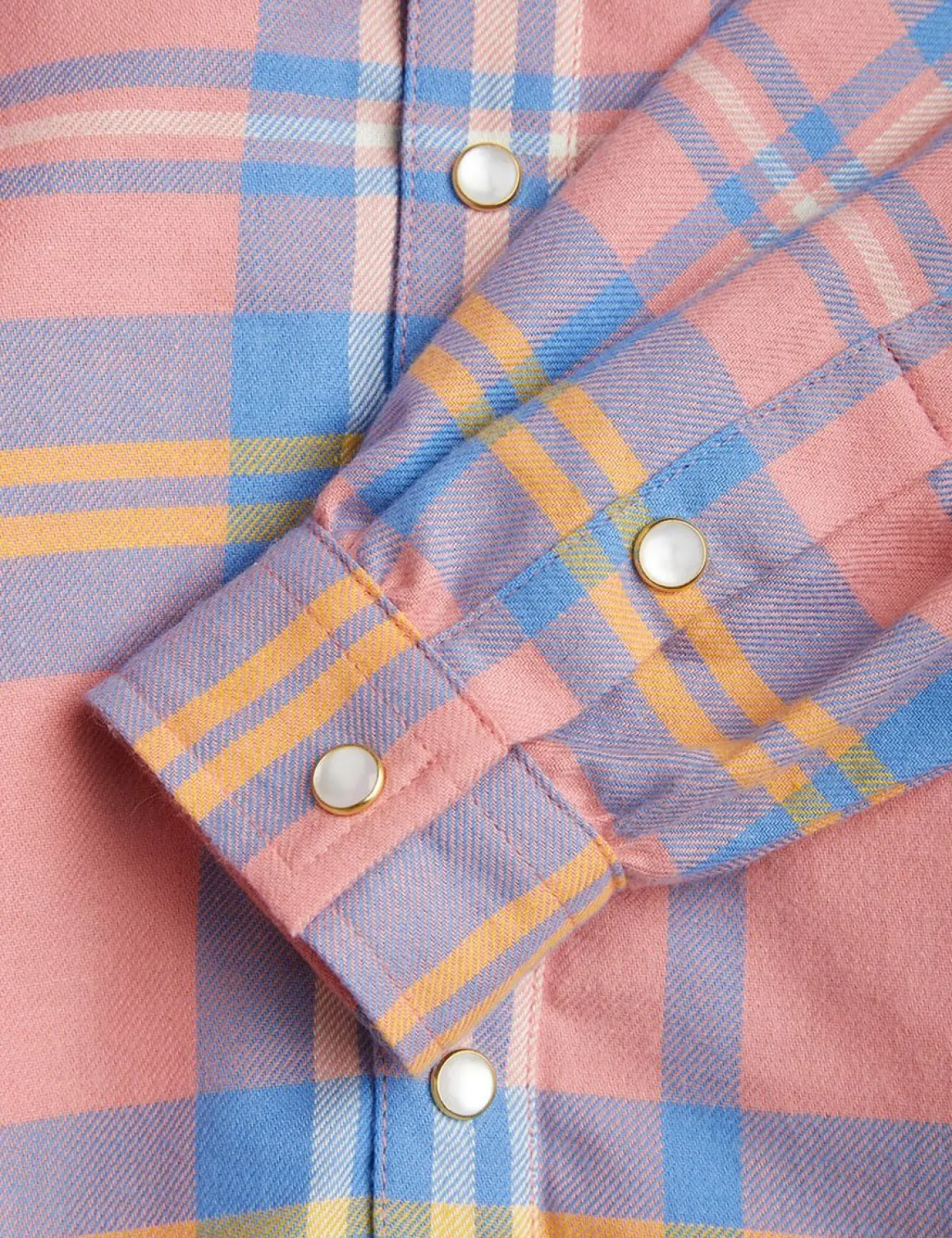 Check Vävd Flanellblus