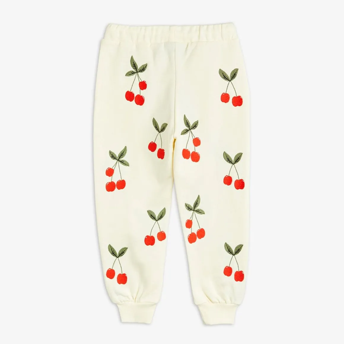 Cherry Broderade Sweatpants Offwhite
