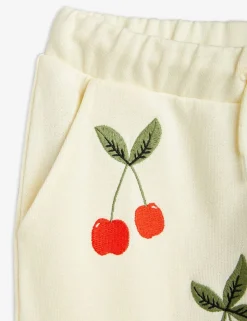 Cherry Broderade Sweatpants Offwhite