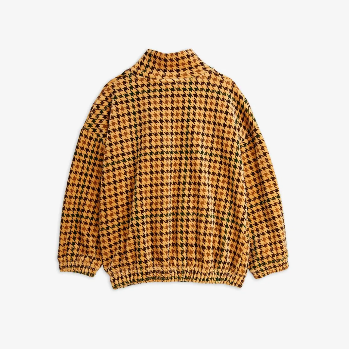 Dog Broderad Half-Zip i velour