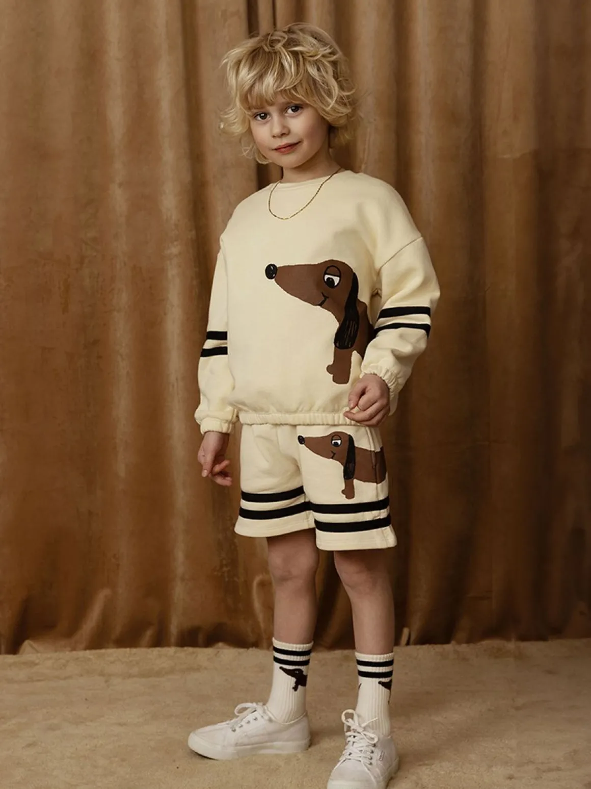 Dog Stripe Sweatshirt