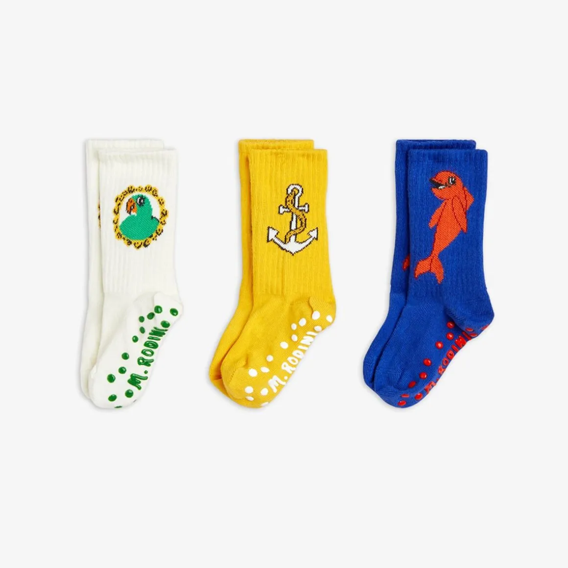 Dolphin Strumpor med Halkskydd 3-pack