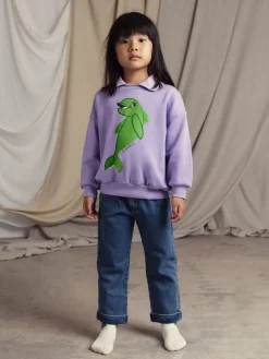 Dolphin Sweatshirt med Krage