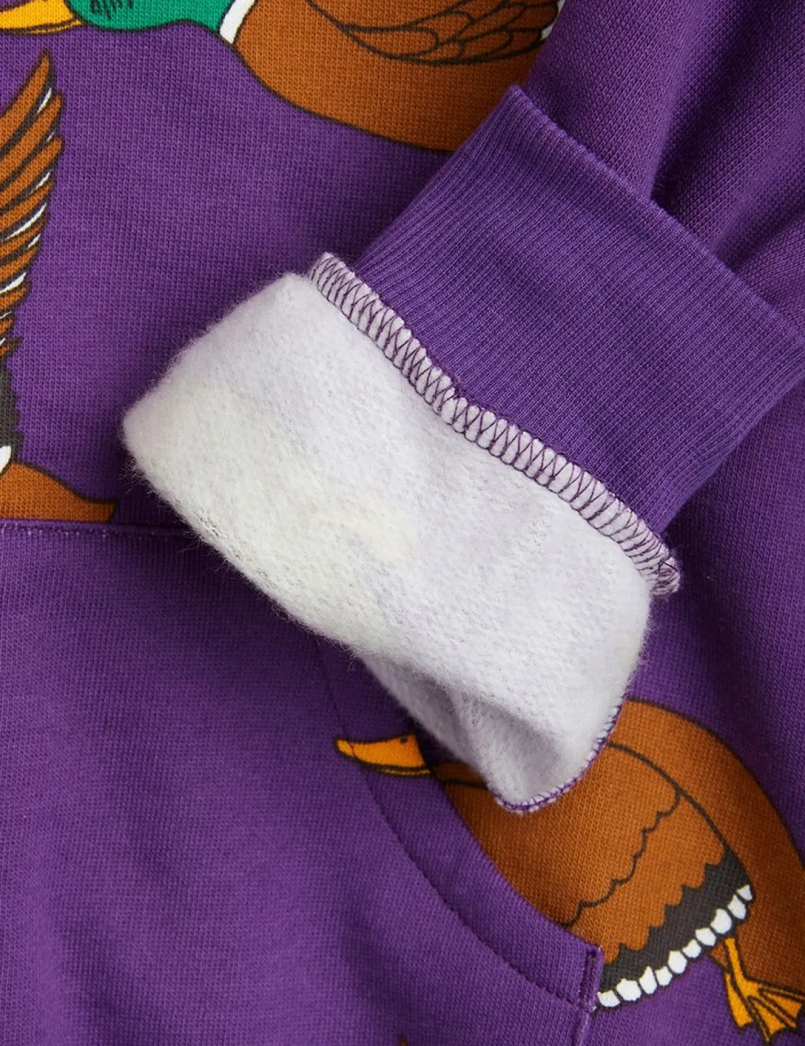 Ducks Hoodie med Dragkedja