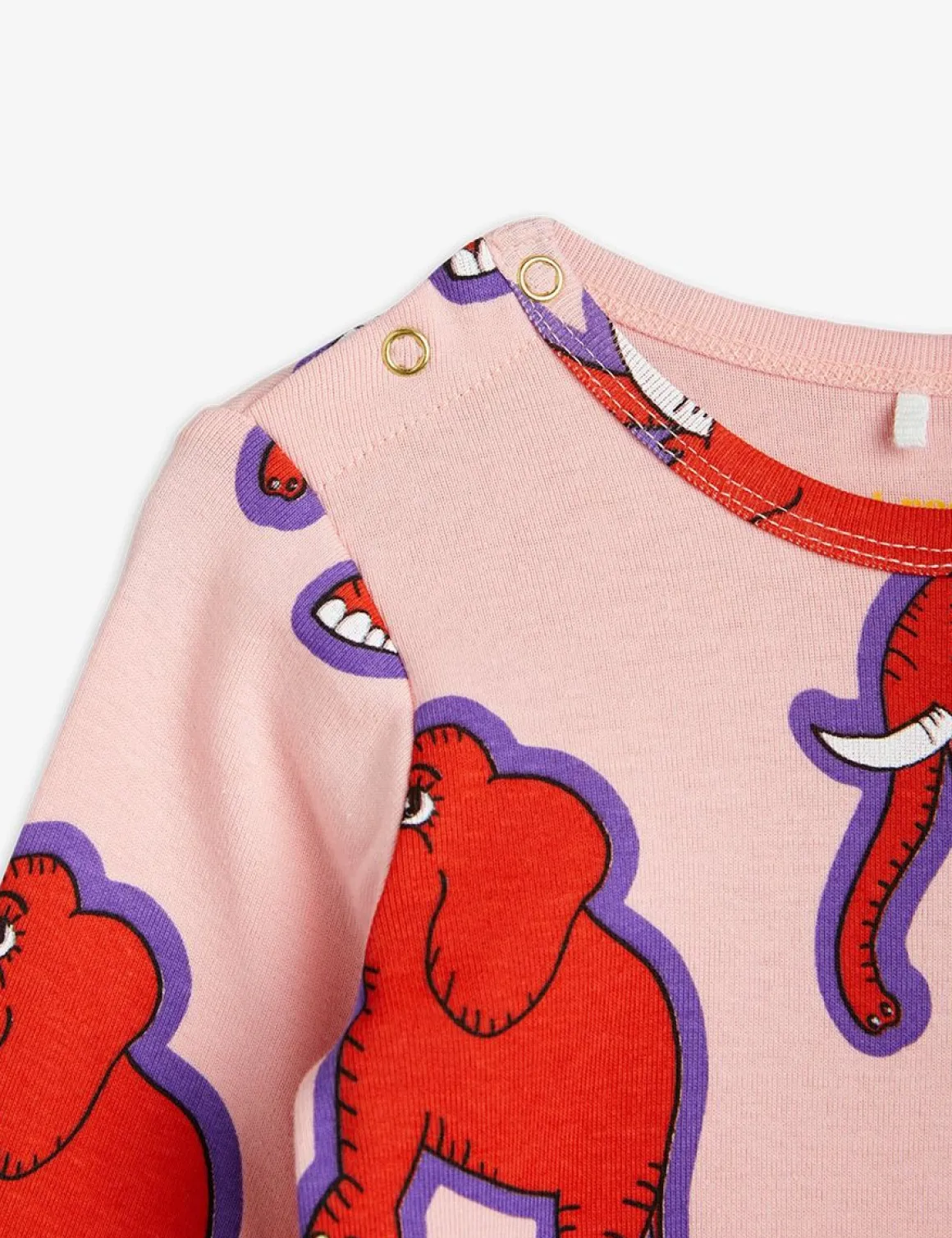 4 Elephants Baby Jumpsuit Rosa