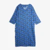 Flower Check Vävd Kaftan