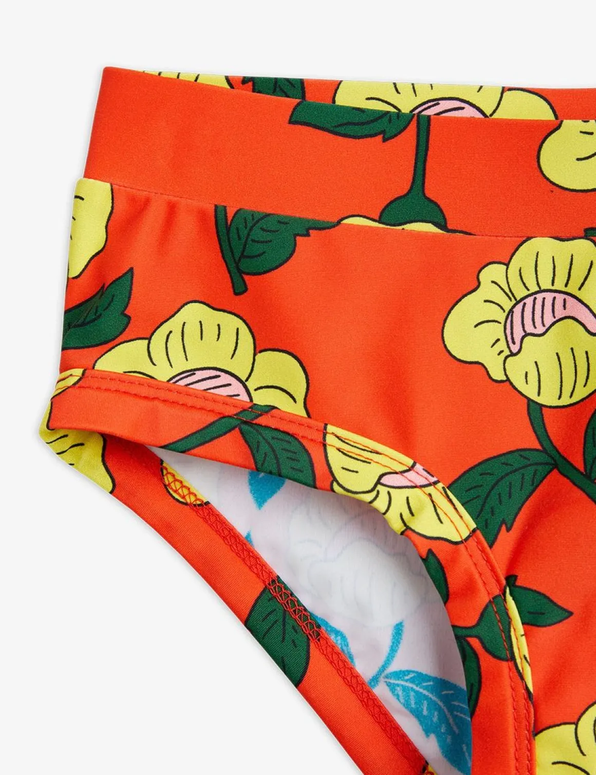 Flowers UV-Badbyxor med Hög Midja