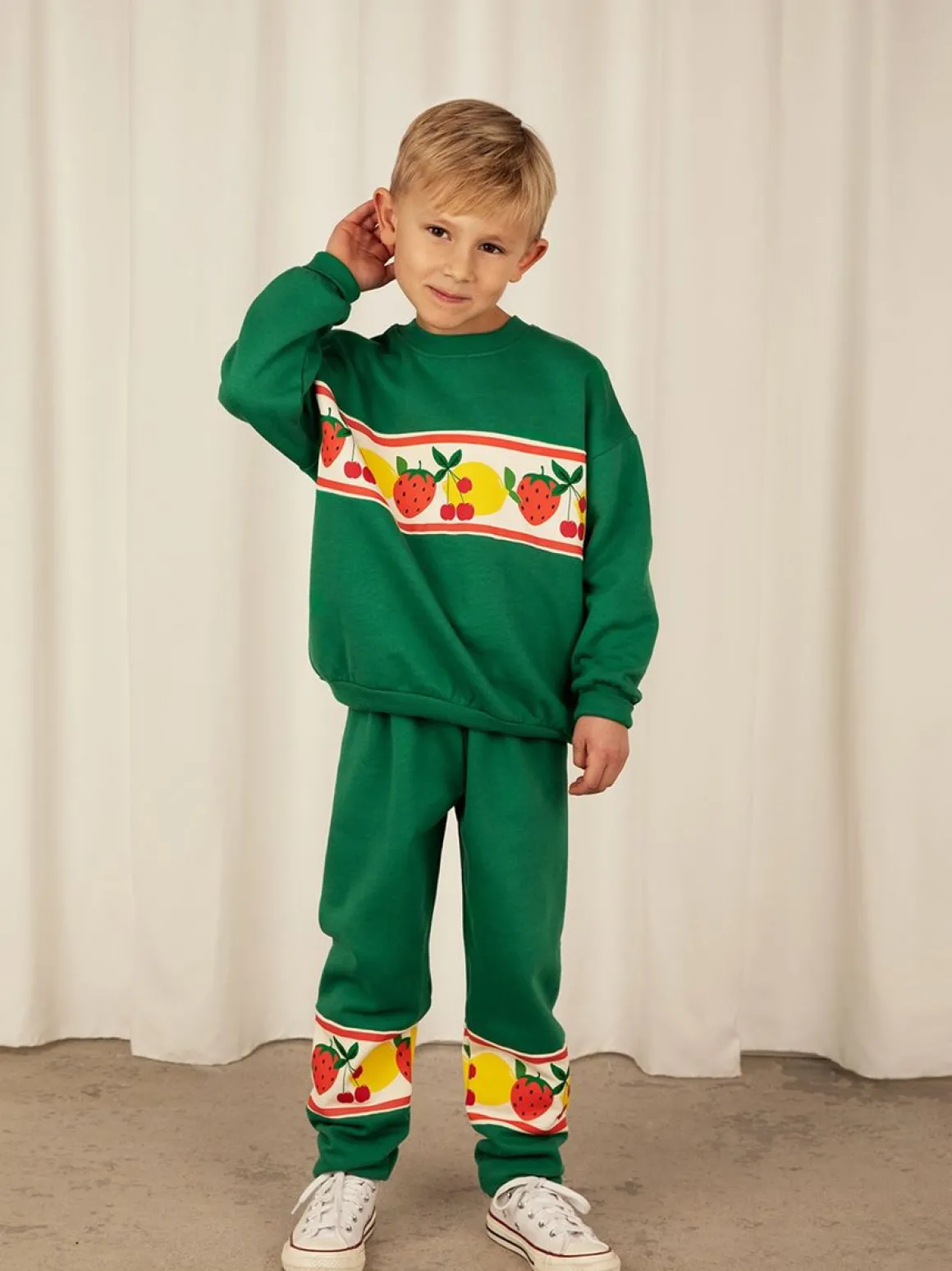 Fruits Panel Sweatshirt