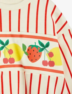 Fruits Stripe Sweatshirt