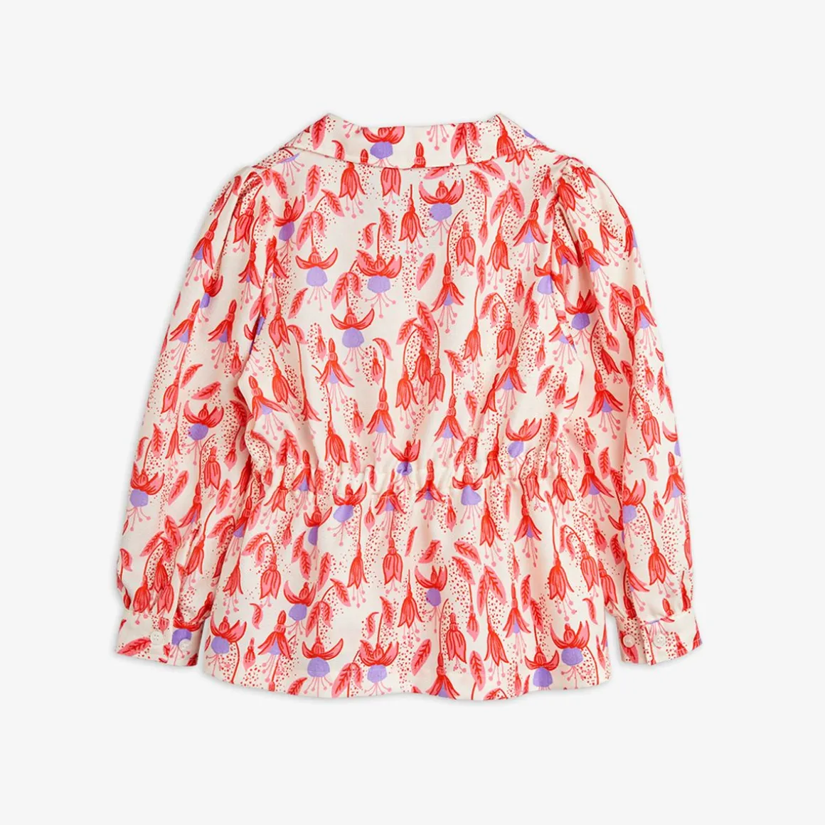 Fuchsia Vävd Blus