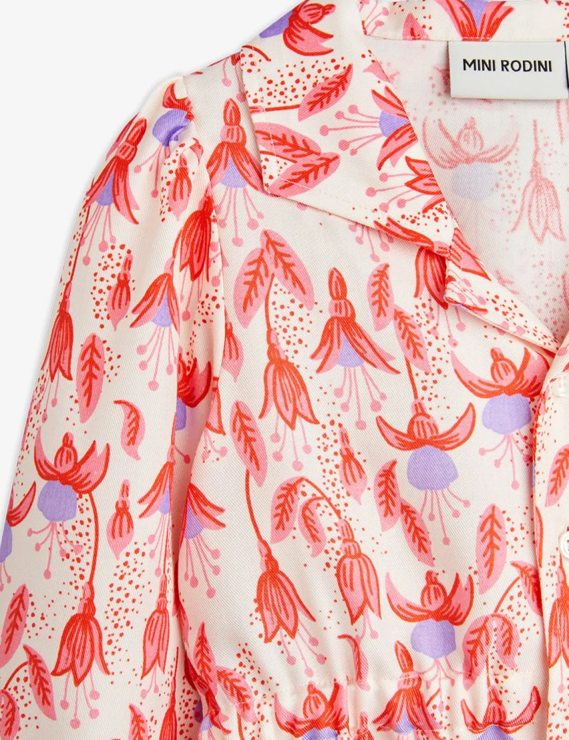 Fuchsia Vävd Blus