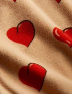 Hearts Fleecejacka