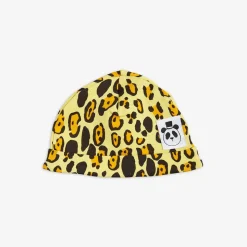 Leopard Baby Beanie Gul