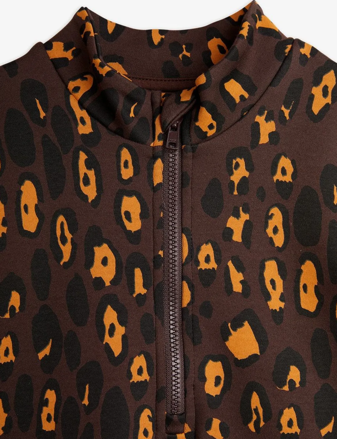 Leopard Borstad Klänning