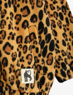Leopard Fleecejacka