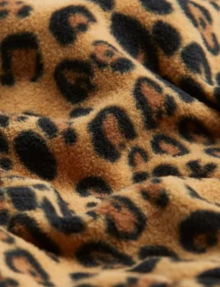 Leopard Fleecejacka