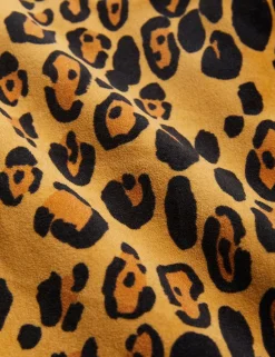 Leopard Sammetskjol