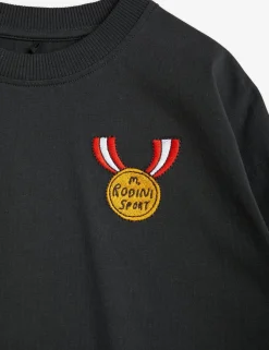 Medal Broderad Långärmad T-Shirt