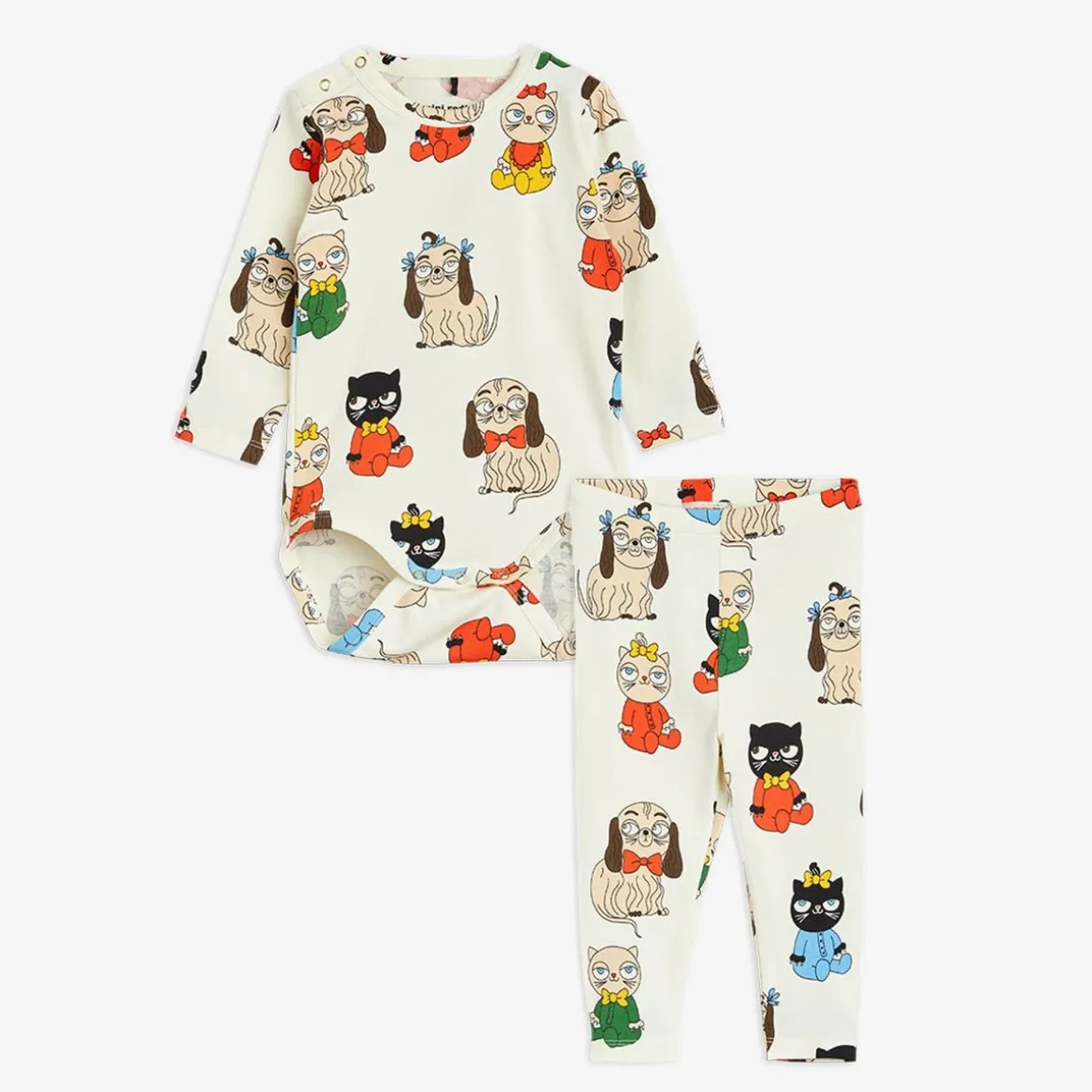 Mini Babies Långärmad Body Set
