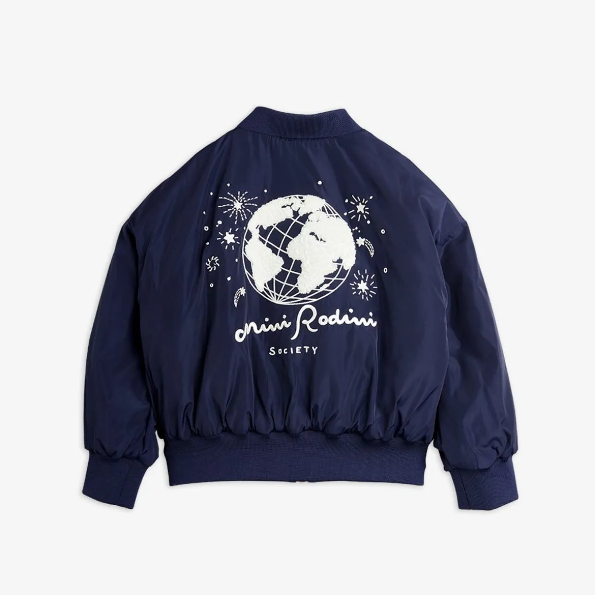 Mini Rodini Society Broderad Baseballjacka