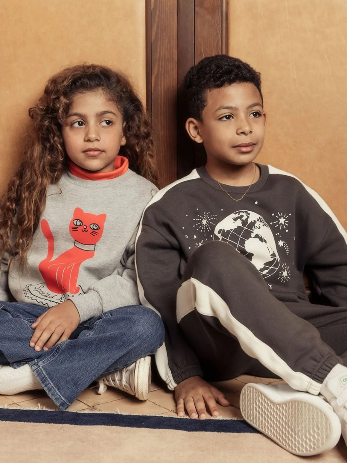 Mini Rodini Society Panel Sweatshirt