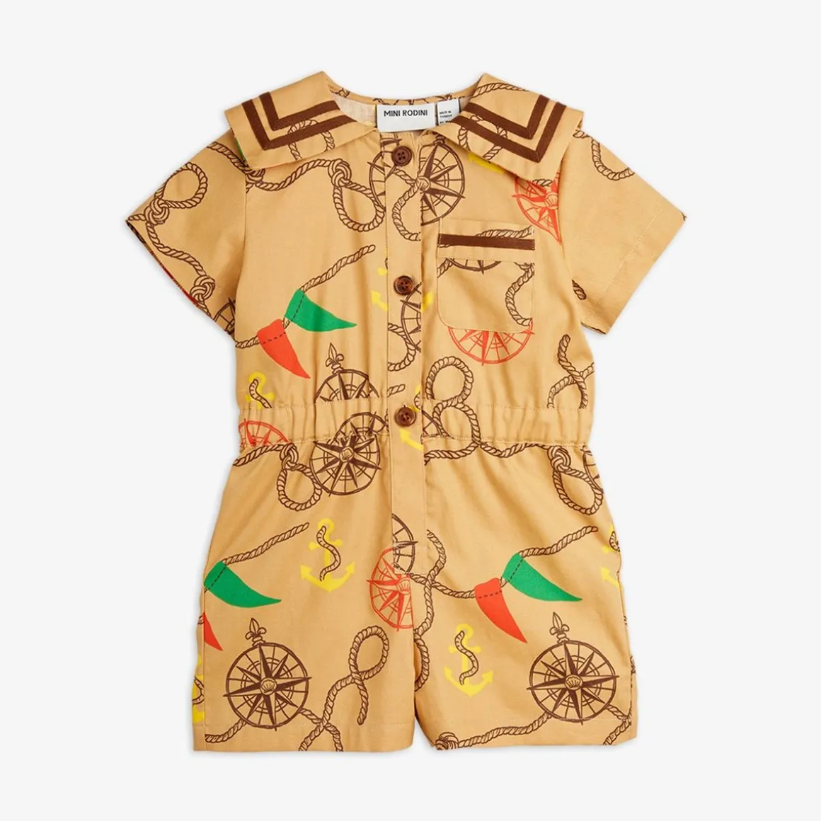 Nautical Vävd Jumpsuit