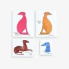 4-pack Wall Art Posters Save the Galgo