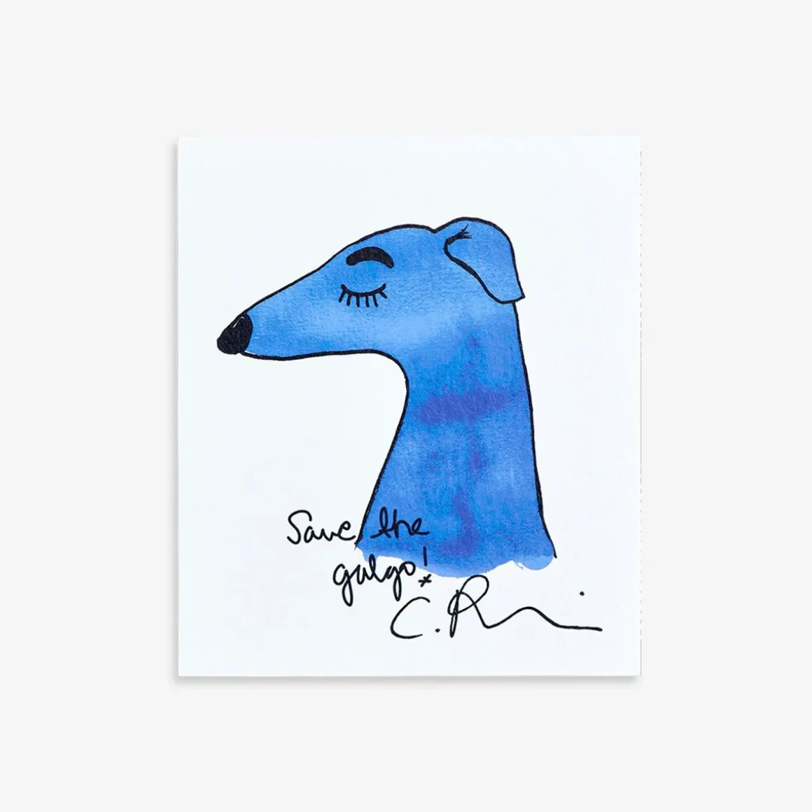 4-pack Wall Art Posters Save the Galgo