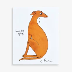4-pack Wall Art Posters Save the Galgo