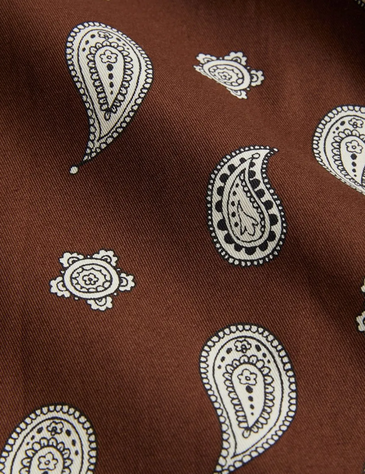 Paisley Vävd Skjorta